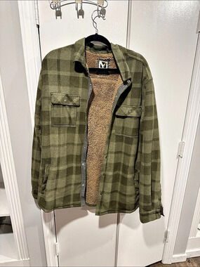 Voyage Men's Plaid Jacket Size XL Like New